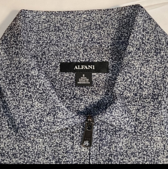 Alfani Other - Alfani 1/4 zip shirt jacket